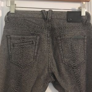 A/X snake print jeans